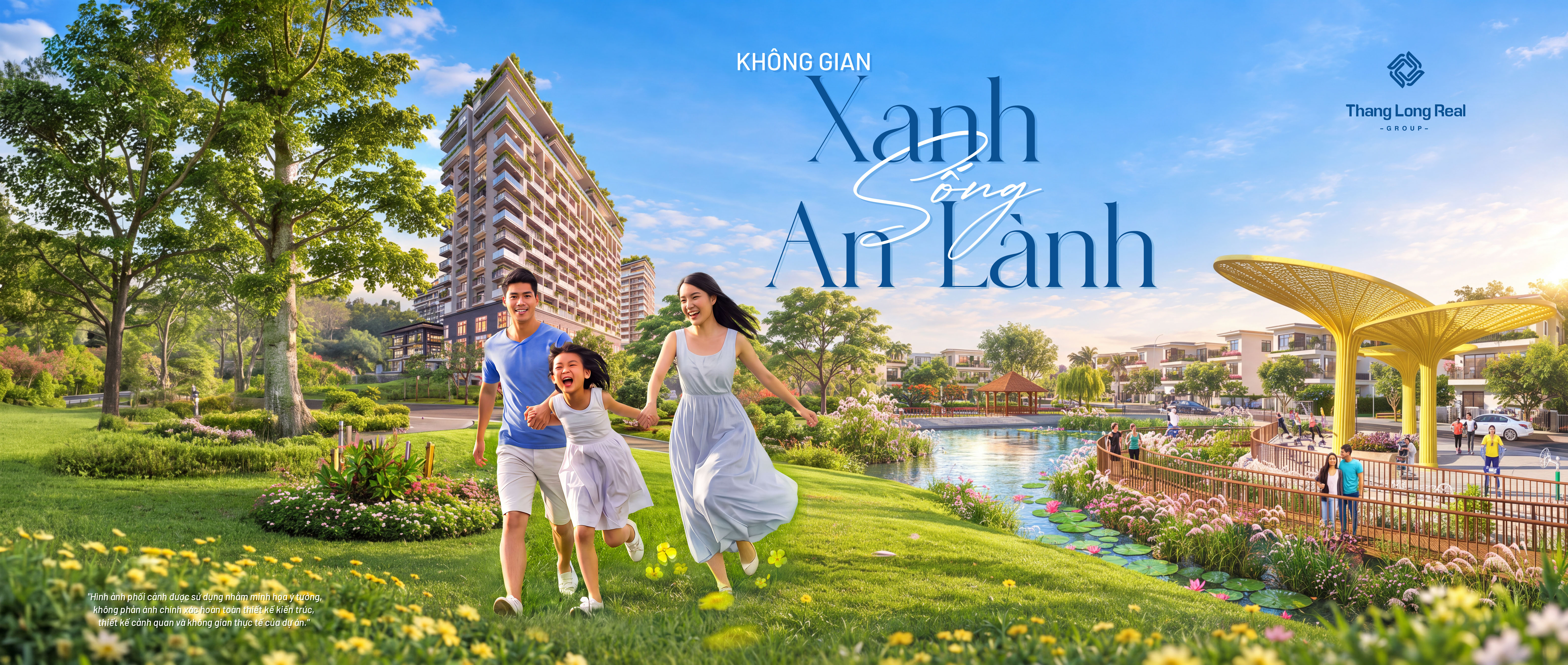 Không gian xanh, sống an lành