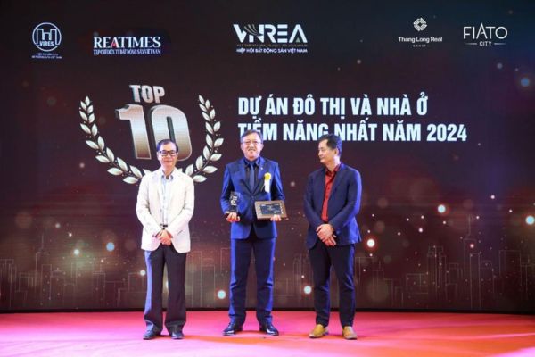 FIATO City được vinh danh “Top 10 dự án đô thị và nhà ở tiềm năng nhất 2024”