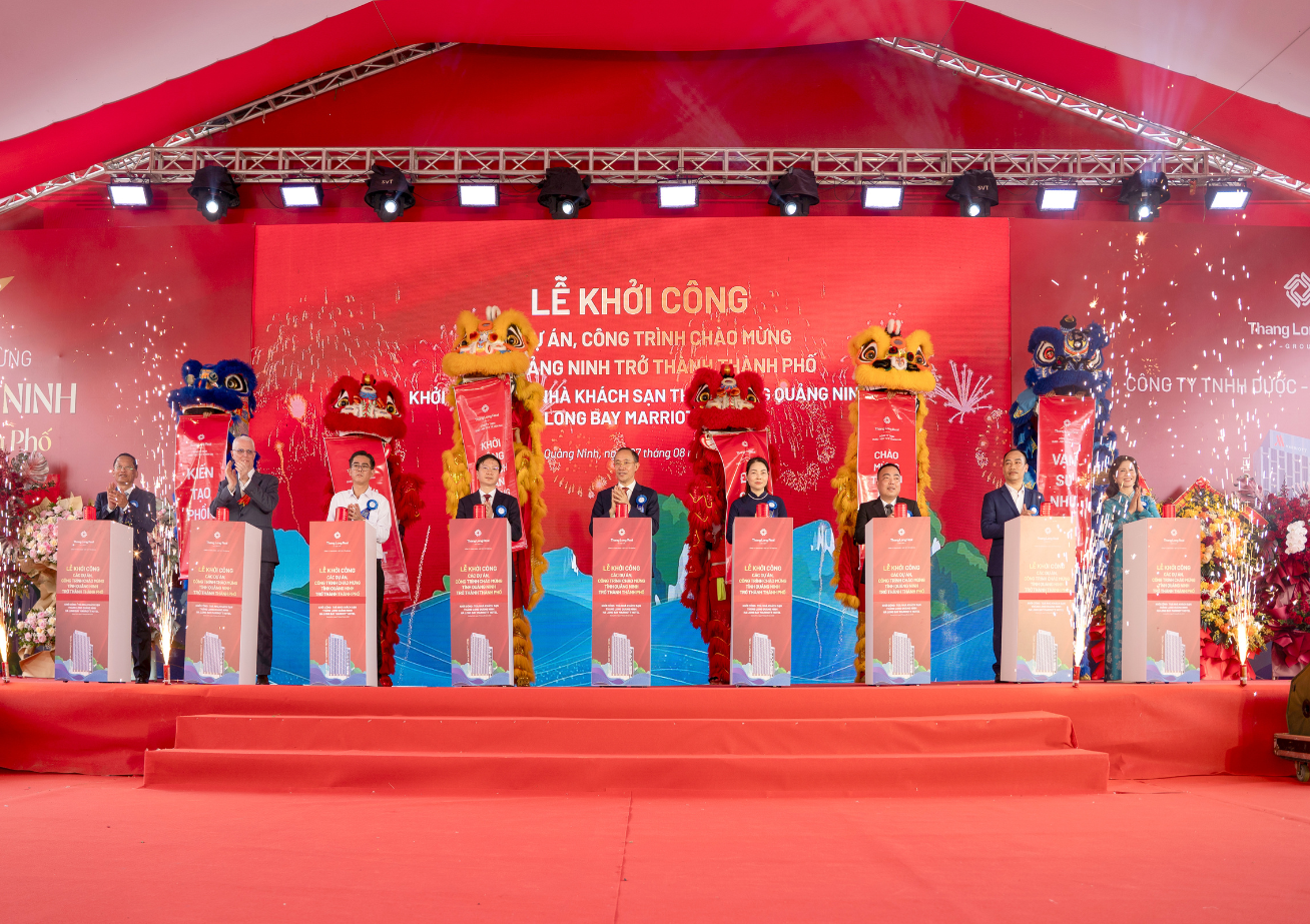 Khởi công Tòa nhà Khách sạn Thăng Long Quảng Ninh bên vịnh di sản Hạ Long